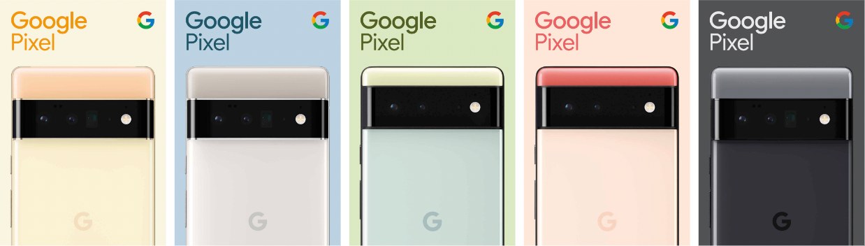 Google Pixel 6 poster series